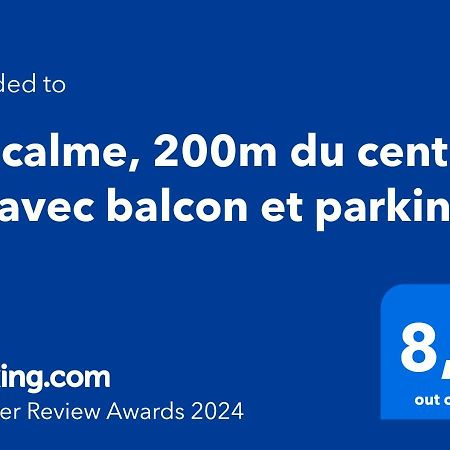 Ferienwohnung Au Calme, 200M Du Centre T2 Avec Balcon Et Parking Cassis Exterior foto